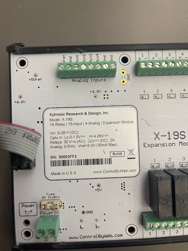 X19S - Multi-Purpose I/O Expansion Module